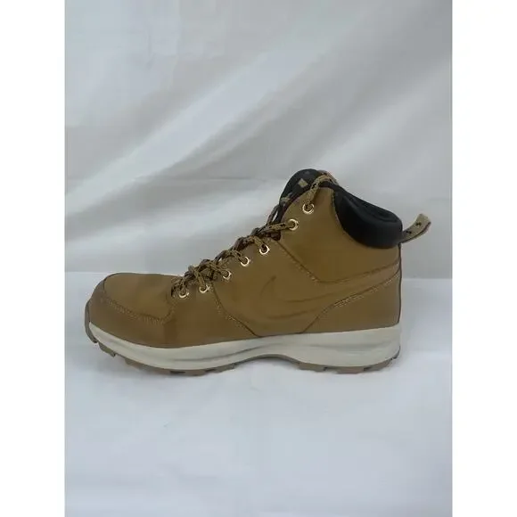 Nike Manoa 11.5 Hiking Hunting Leather Boots Comfort Water Resistant Tan